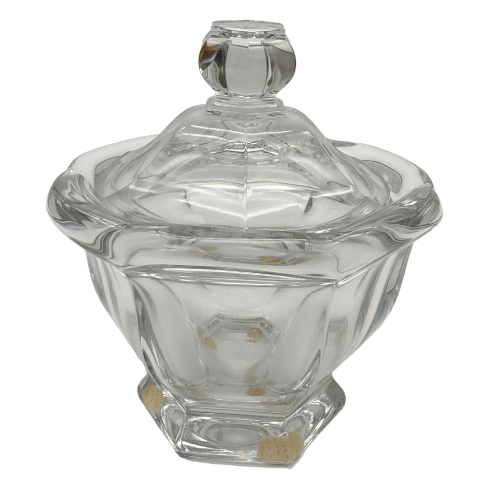 French Baccarat Crystal Lidded Compote Candy Jar (1 of 4)