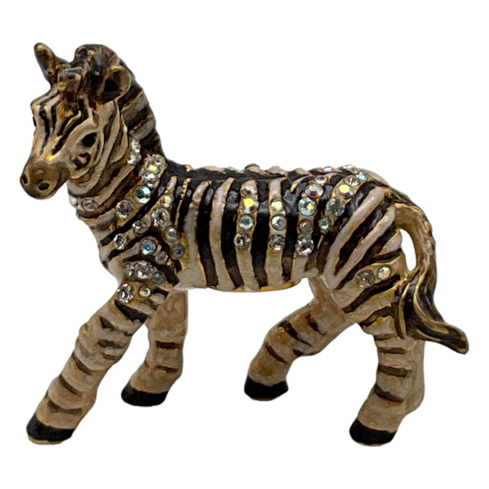 Jay Strongwater Zebra Mini Figurine Auction