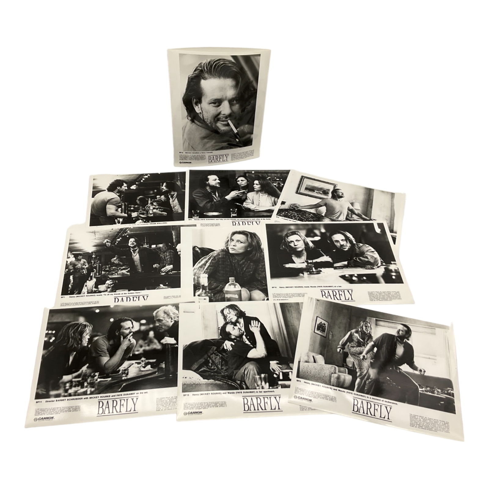 Lot of 10 BARFLY  Stills (1 of 3)