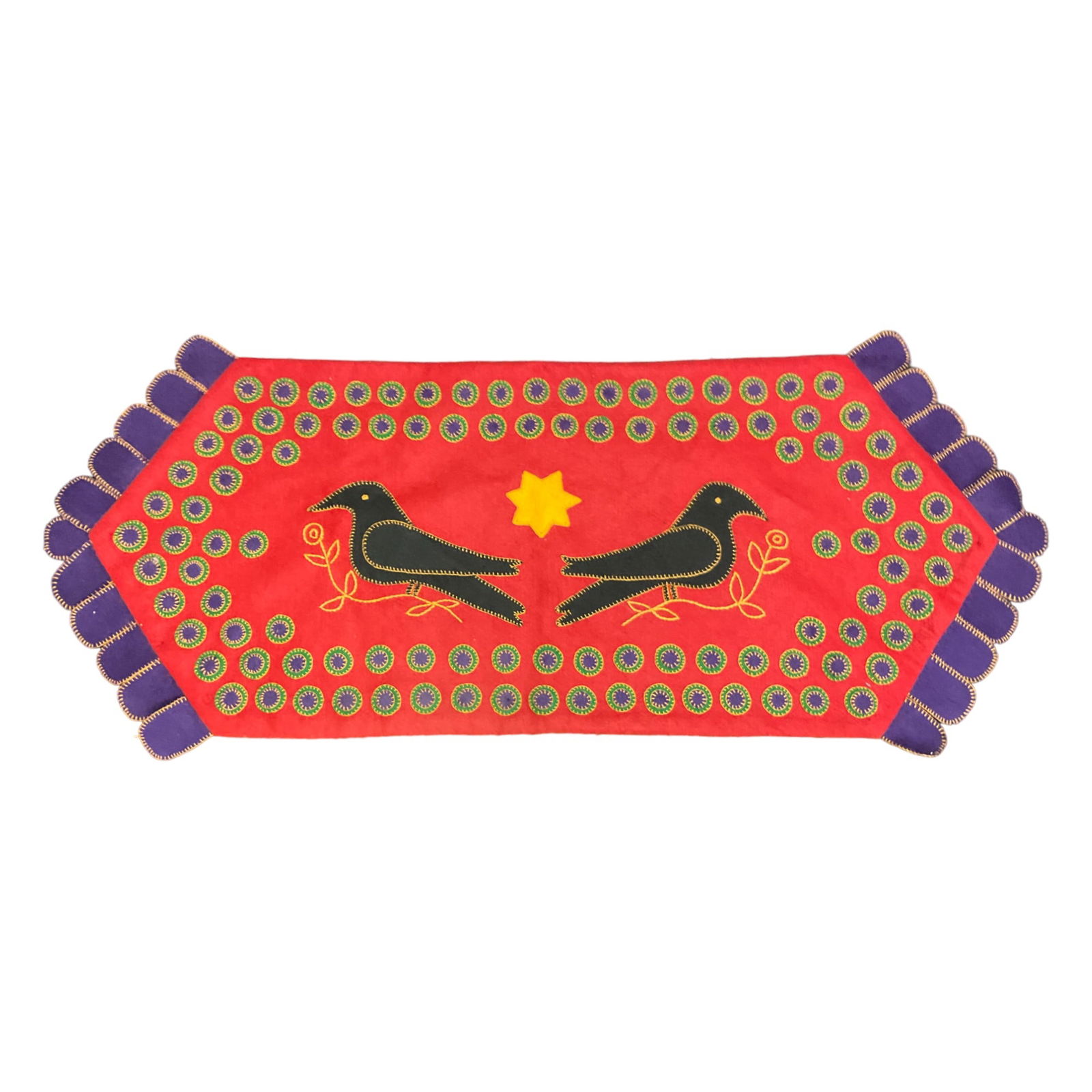 Handmade Wool Felt Table Runner (1 of 5)