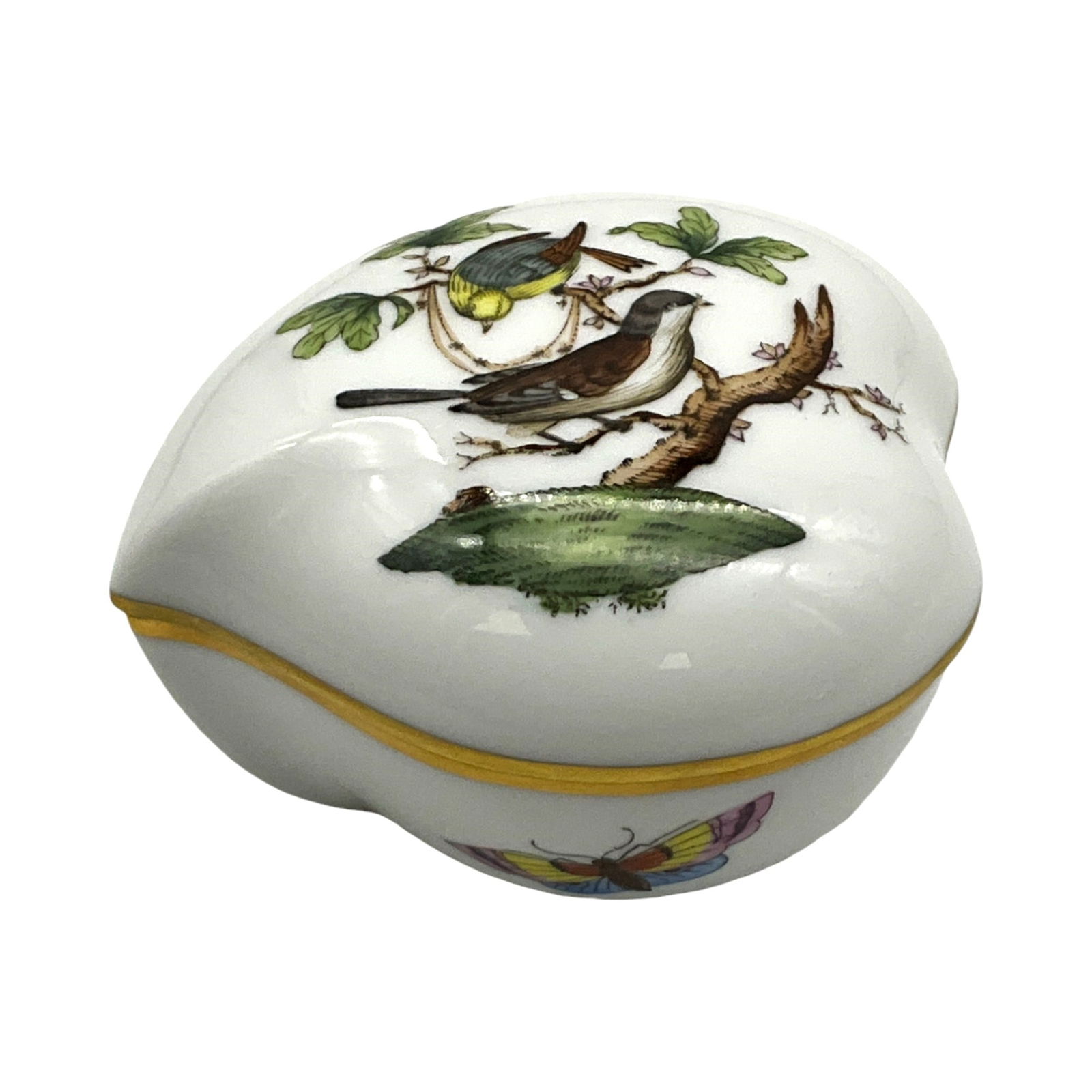 Herend Rothschild Bird Trinket Box (1 of 5)