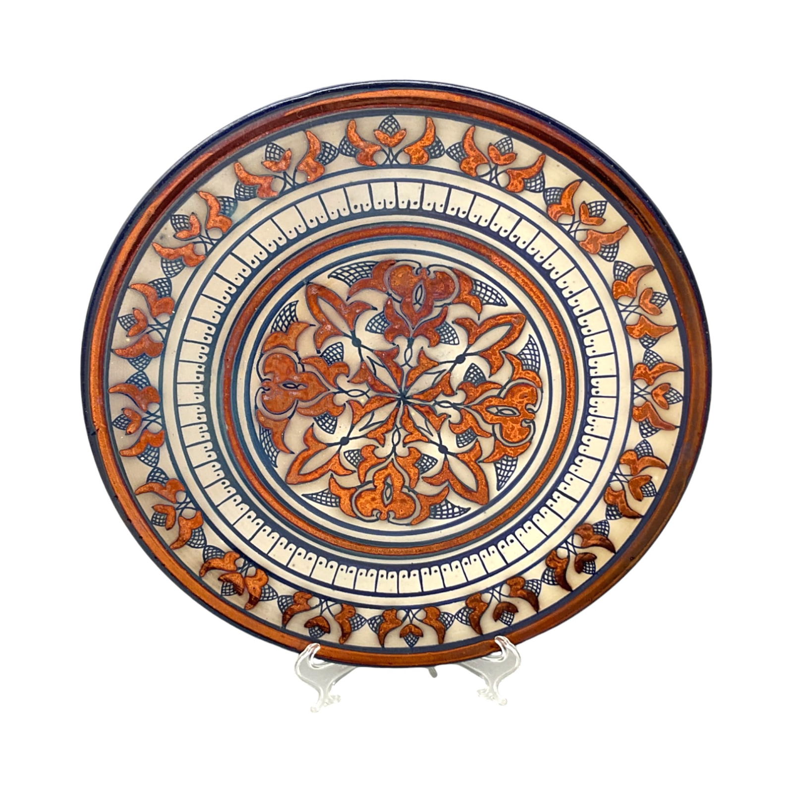 Taller Dolores Chaves Lanjaron Signed Decorative Plate (1 of 4)