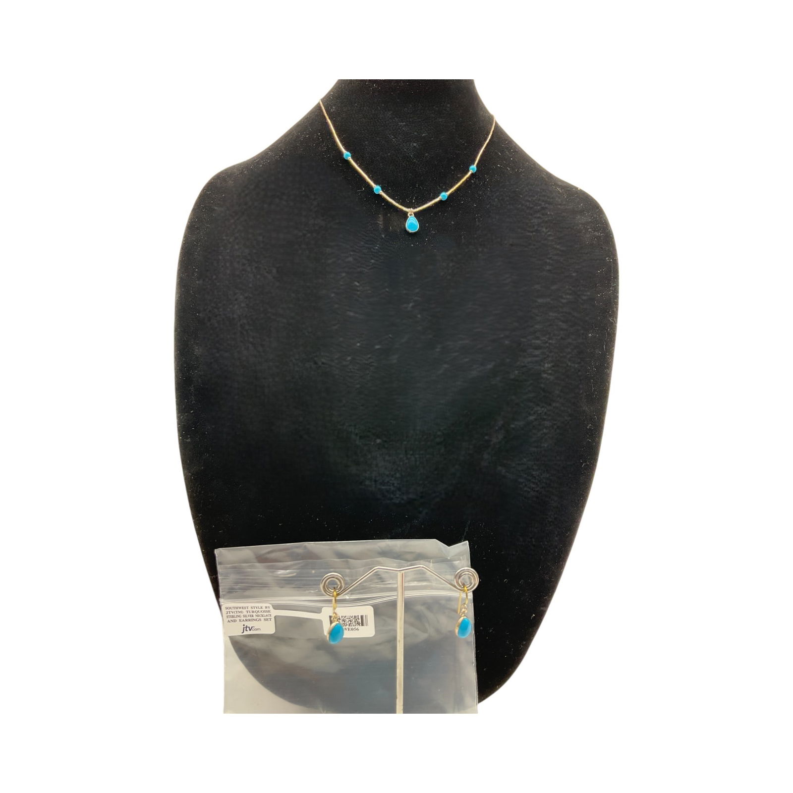 JTV Southwest Style 925 Signed Necklace and Earring Set (1 of 8)