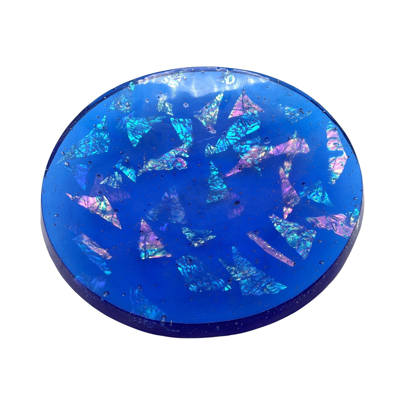 Thick Glass Centerpiece Bowl (1 of 2)