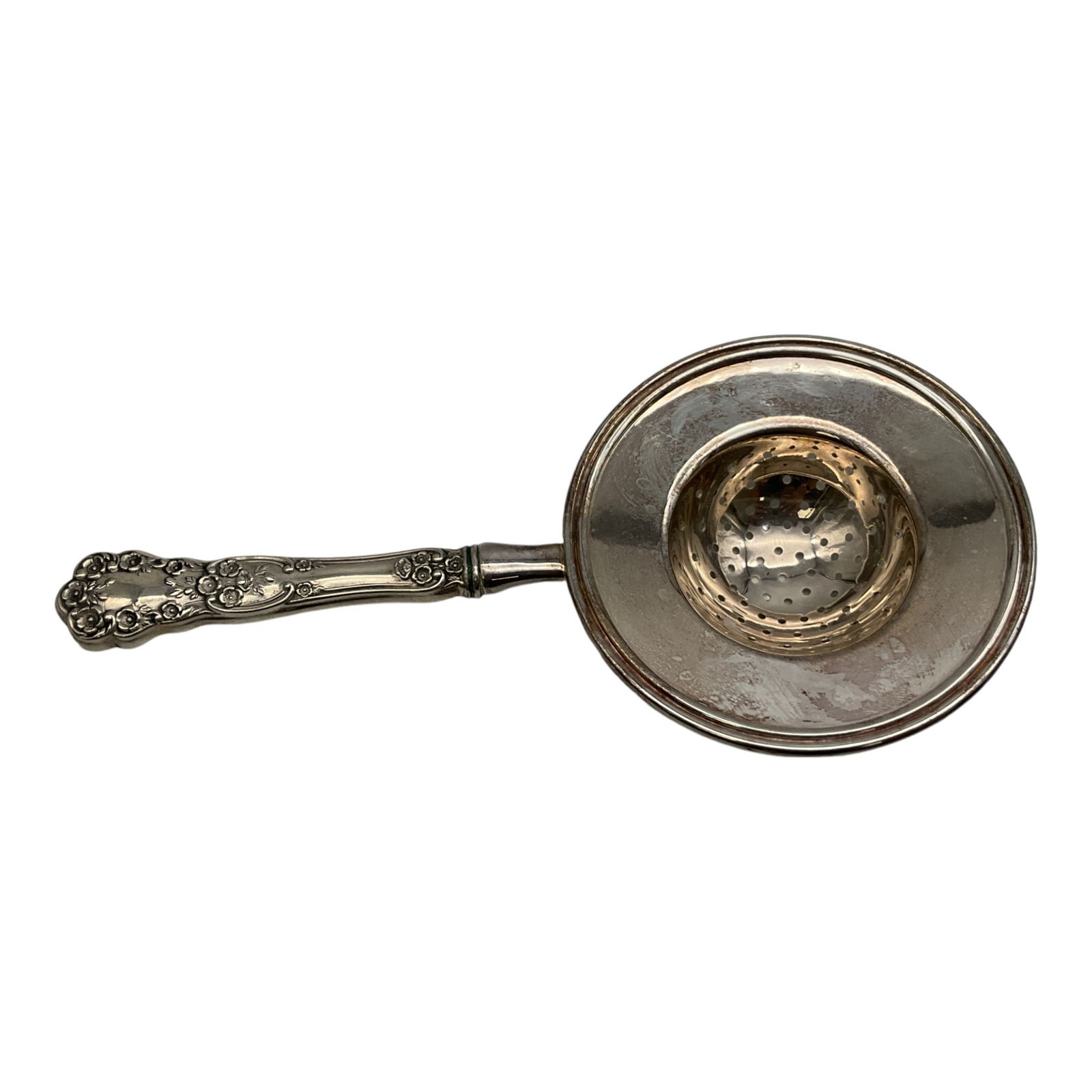 Sterling Silver Handle Tea Strainer (1 of 4)
