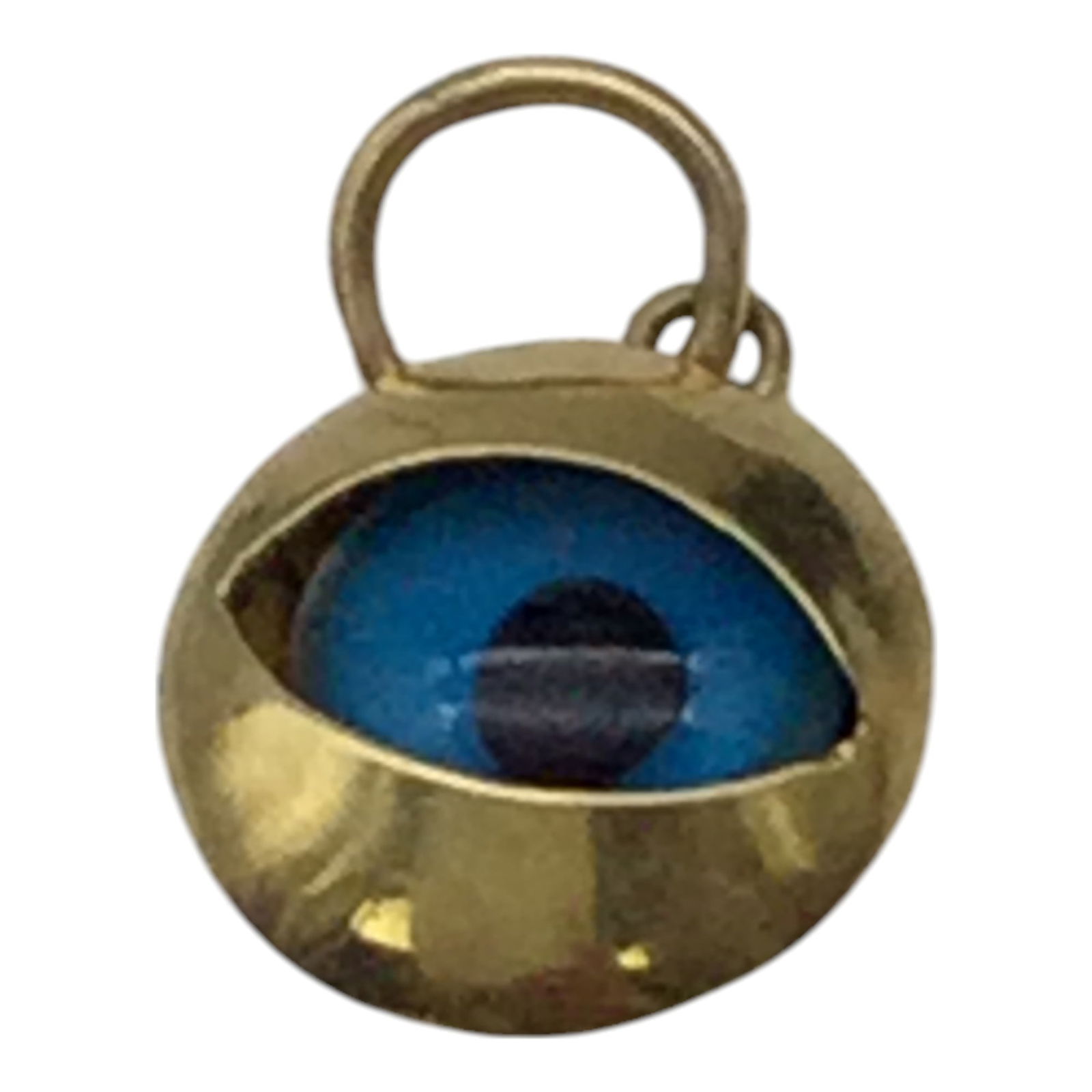 Vintage 14k Gold Evil Eye/Nazar Pendant (1 of 3)