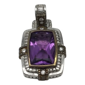 18k 925 Judith Ripka Pendant