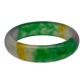Dyed Jade Bracelet