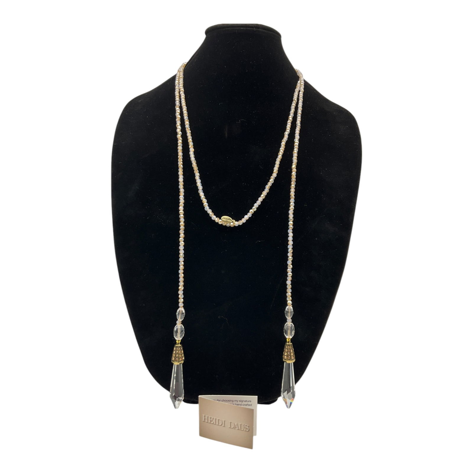 Heidi Daus Lariat Necklace (1 of 3)