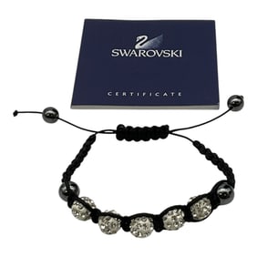Swarovski Macrame Bracelet