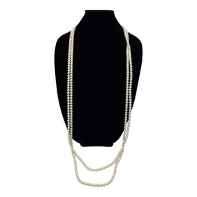 Macy's 100 Inch Cultured Pearls Endless Necklace