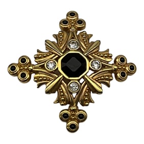 Swarovski Signed Crystal Brooch