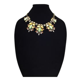 Designer Lori Goldstein Rhinestone Necklace