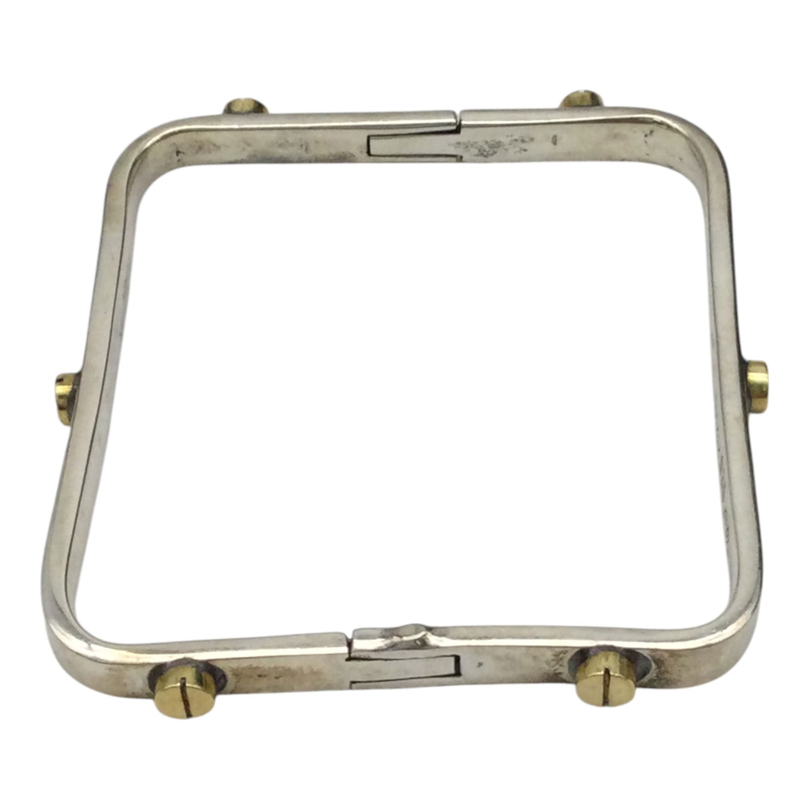 Vintage Mexico Signed Square Shaped Bracelet (1 of 6)