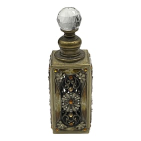 Enamel Perfume Bottle and Dabber