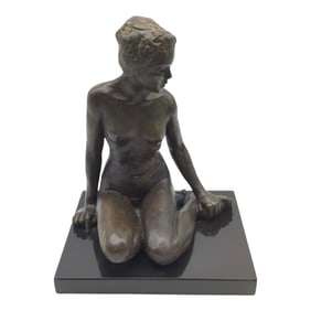 Bronze Nude Female Signed Dated and Numbered