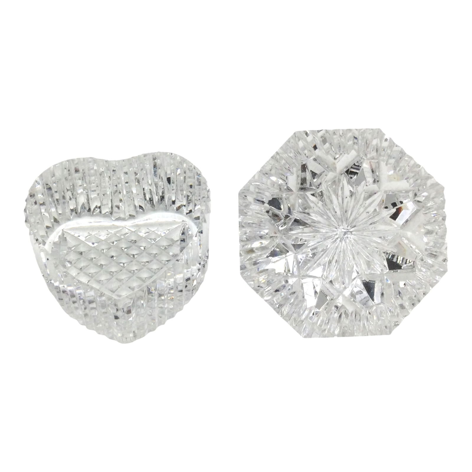Pair of Waterford Crystal Paperweights (1 of 4)