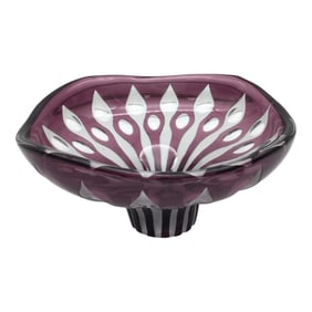 Ernest Gordon (1916-2002) Acid stamped Ernest Gordon Kosta Glass Vase