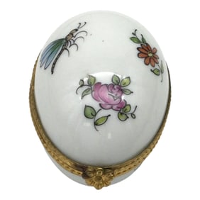 Tiffany and Co. Hand Painted Limoges France Trinket Box