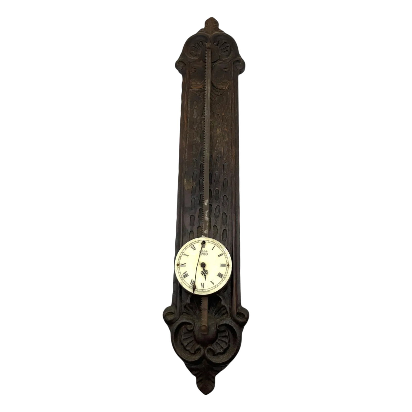 Saw Clock Anno 1750 Made in Germany (1 of 4)