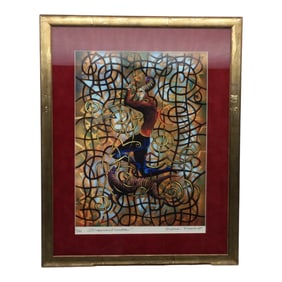 Sasha Meret (Romania/American b. 1955) Signed and Numbered 'Dream Hunter' Lithograph