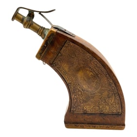 French Powder Flask