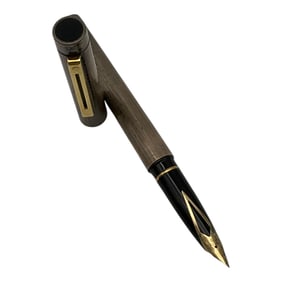 Sheaffer Targa 1006 Sterling Silver Fountain 14k Nib Pen