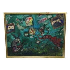 Erno Toth (Hungarian, b. 1949) Signed Dated 'Alom Olas'