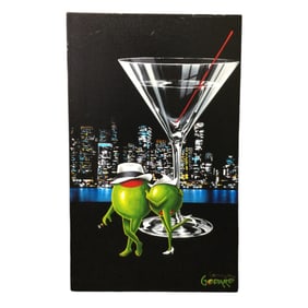 Mchael Godard (b.1958) Signed and Numbered 'Mr. Smooth' Giclee on Canvas