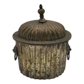 Victorian Silver Plated Tea Caddy