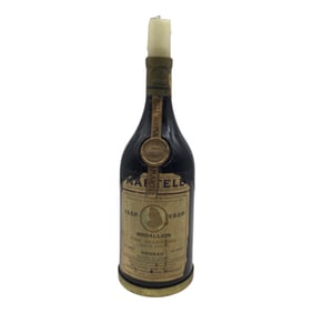 Vintage Cognac Bottle Butane Lamp
