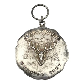 Caldwell Silver Stamped 1918 Tournament Award
