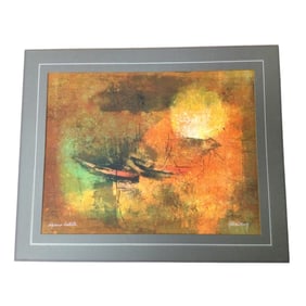 Lebadang (aka Hoi) (1921-2015) Signed Fishing Boats