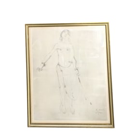 Kaiko Moti (1921-1989) Signed and Numbered Nude