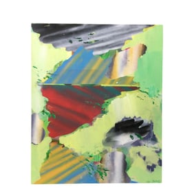 Yifei Zhang Signed Abstract Art Oil on Canvas