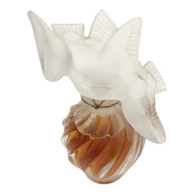 Nina Ricci L'air De Temps 1/4oz Lalique Crystal Perfume Bottle