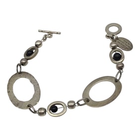 Modernist Design by Angel Ortiz 925 Bracelet