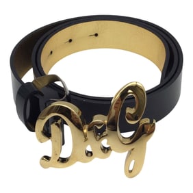 Dolce and Gabbana Black Belt