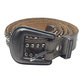 Vintage Jenny and the Boys Studded Leather Belt