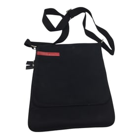 Prada Sports Black Nylon Crossbody Bag