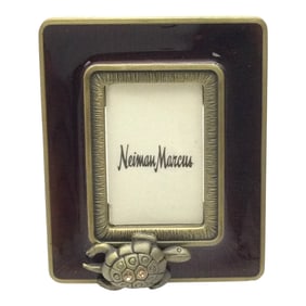 Jay Strongwater Enamel and Rhinestone Mini Frame
