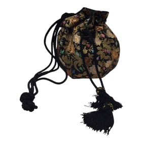 Victor Costa Drawstring Handbag