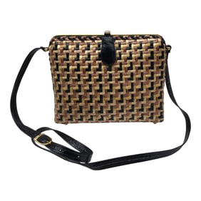 Vintage Koret Wicker Woven Handbag