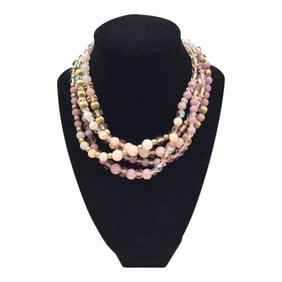 Vintage Oscar de la Renta Beaded Necklace