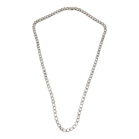 925 Cz Tennis Necklace