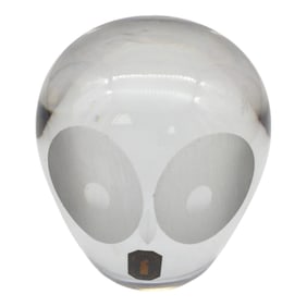 Whitefriars Glass Owl Paperweight