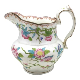 Gilman Collamore New York Porcelain Pitcher