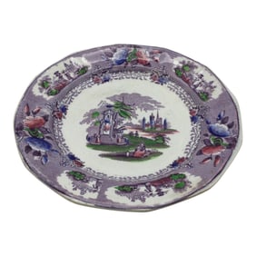 John Thomson Annfield Pottery Andalusia  Plate