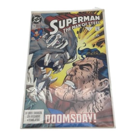 Signed by Jon Bogdanove and Dennis Janke Superman: The Man of Steel #19 First Printing