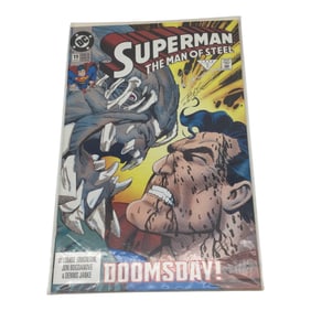 Signed by Jon Bogdanove and Dennis Janke Superman: The Man of Steel #19 First Printing